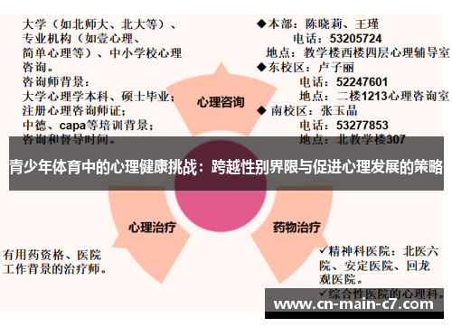 青少年体育中的心理健康挑战：跨越性别界限与促进心理发展的策略